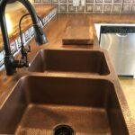 Copper Sink To Coordinate With Counters And Backsplash Resize Scaled